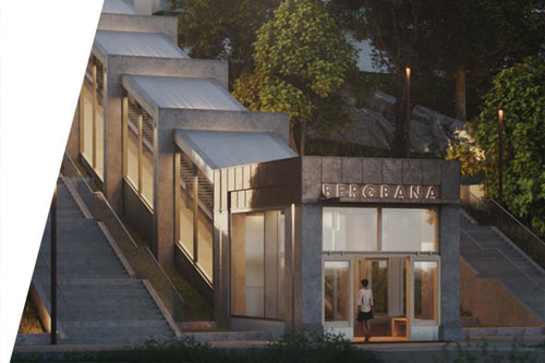 Nya bergbanan i skärholmen