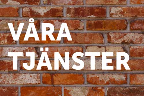 Våra tjänster